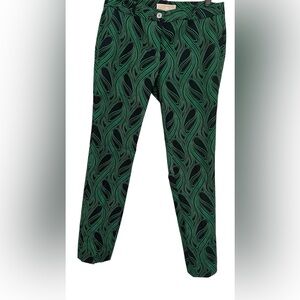 Micheal Kors Slacks-Green & Black